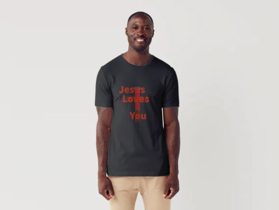 "Jesus Loves You" Short Sleeve T-Shirt