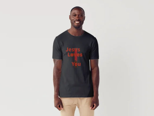 "Jesus Loves You" Short Sleeve T-Shirt