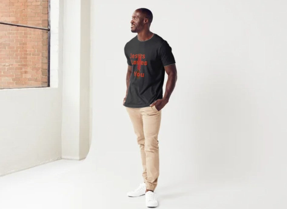 "Jesus Loves You" Short Sleeve T-Shirt