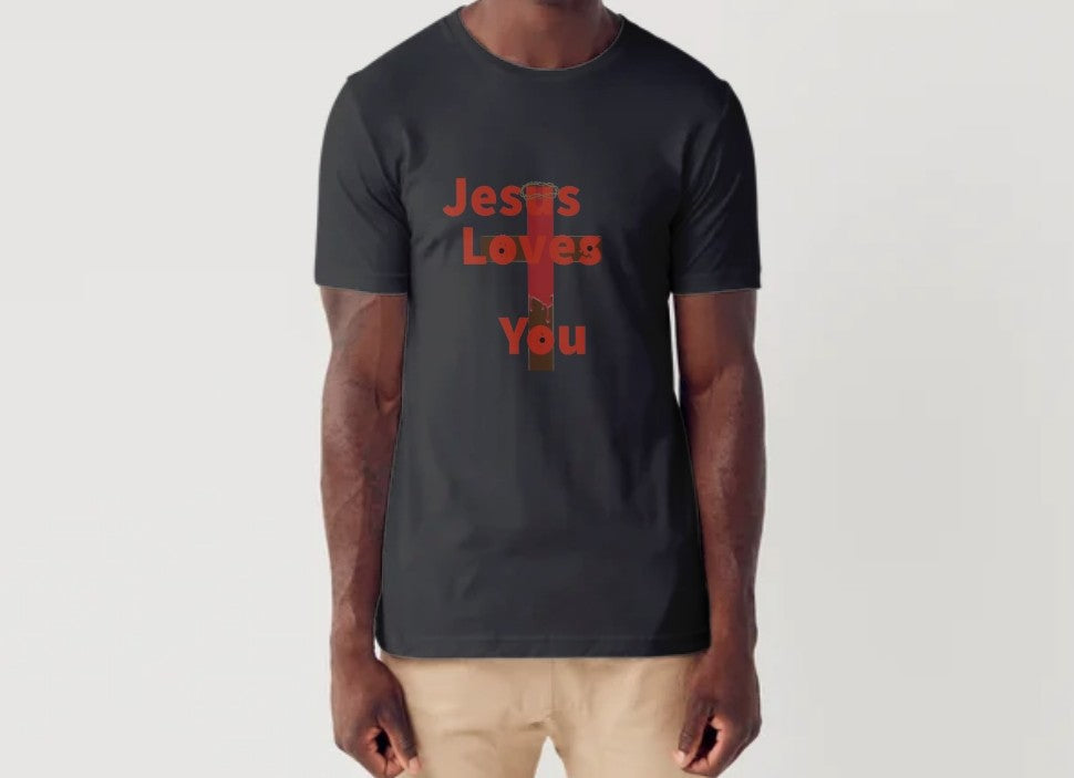 "Jesus Loves You" Short Sleeve T-Shirt